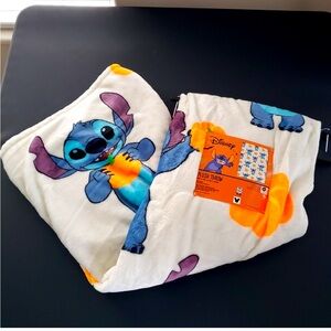 Halloween Stitch Plush Throw